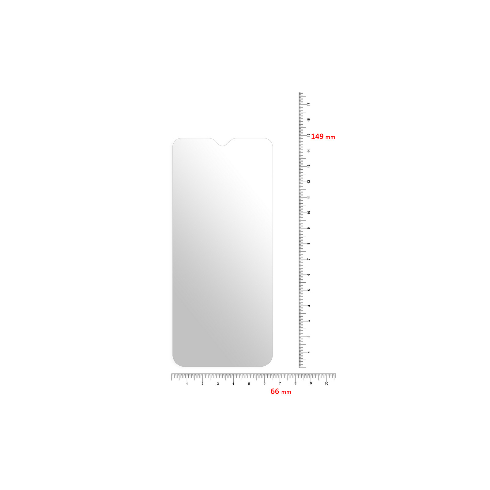 Стекло защитное BeCover Samsung Galaxy A20 SM-A205 Crystal Clear Glass (703679) изображение 2