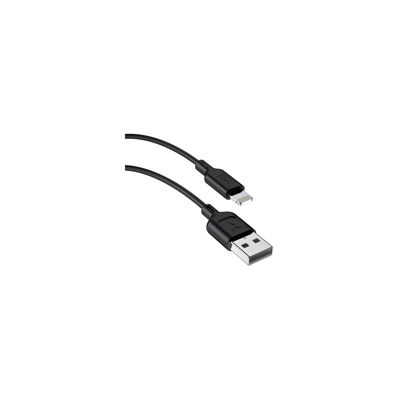 Дата кабель USB 2.0 AM to Lightning 1.0m Fast T-L829 Black T-Phox (T-L829 Black) изображение 3