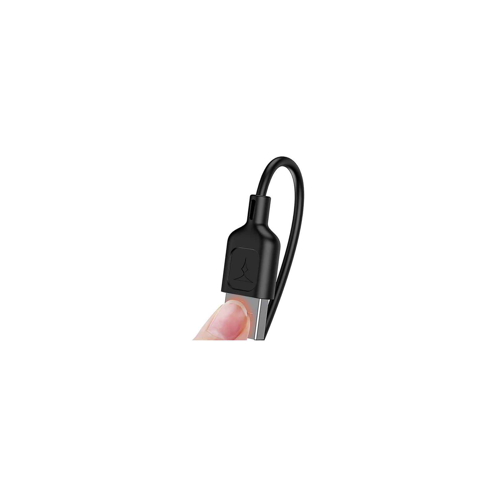 Дата кабель USB 2.0 AM to Lightning 1.0m Fast T-L829 Black T-Phox (T-L829 Black) зображення 4
