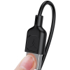 Дата кабель USB 2.0 AM to Lightning 1.0m Fast T-L829 Black T-Phox (T-L829 Black) зображення 4