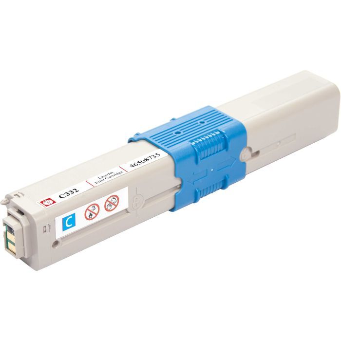 Тонер-картридж BASF OKI C332/MC363 Cyan 46508735 (KT-46508735) изображение 3
