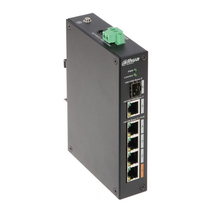 Коммутатор сетевой Dahua PFS3106-4ET-60