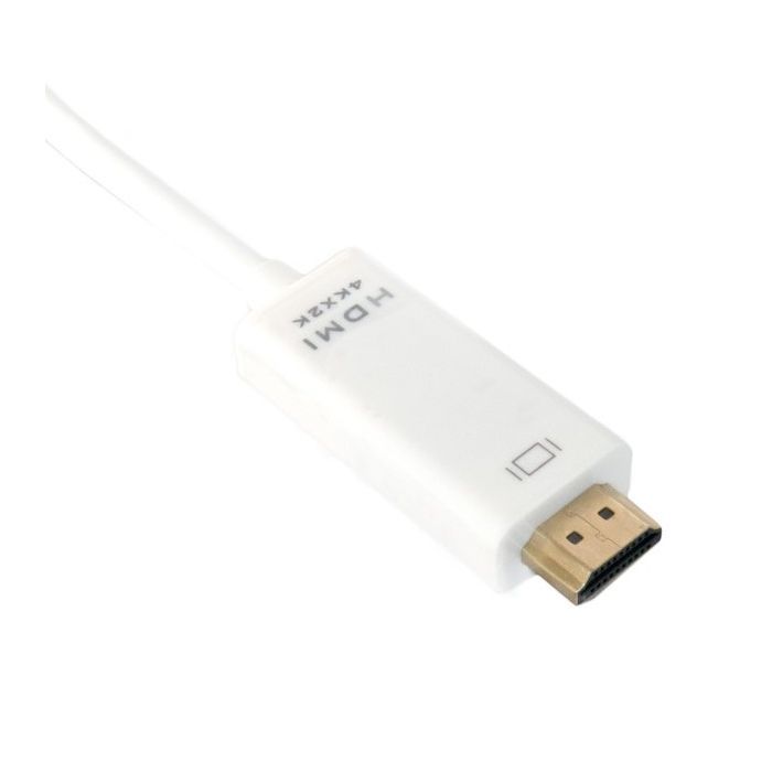 Кабель мультимедийный Display Port to HDMI 2.0m 30AVG 4Kx2K Extradigital (KBH1747) изображение 3
