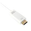 Кабель мультимедийный Display Port to HDMI 2.0m 30AVG 4Kx2K Extradigital (KBH1747) изображение 3