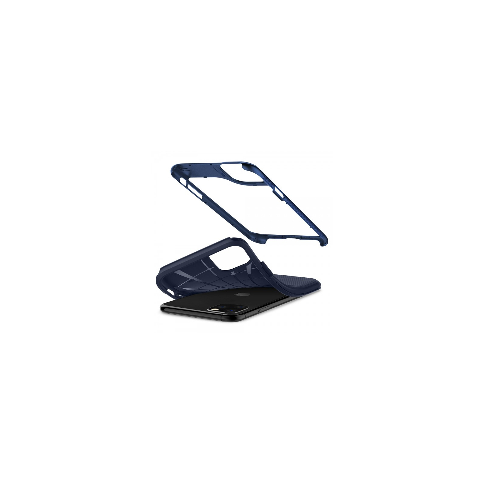 Чохол до мобільного телефона Spigen iPhone 11 Pro Max Hybrid NX, Navy Blue (075CS27046) зображення 8