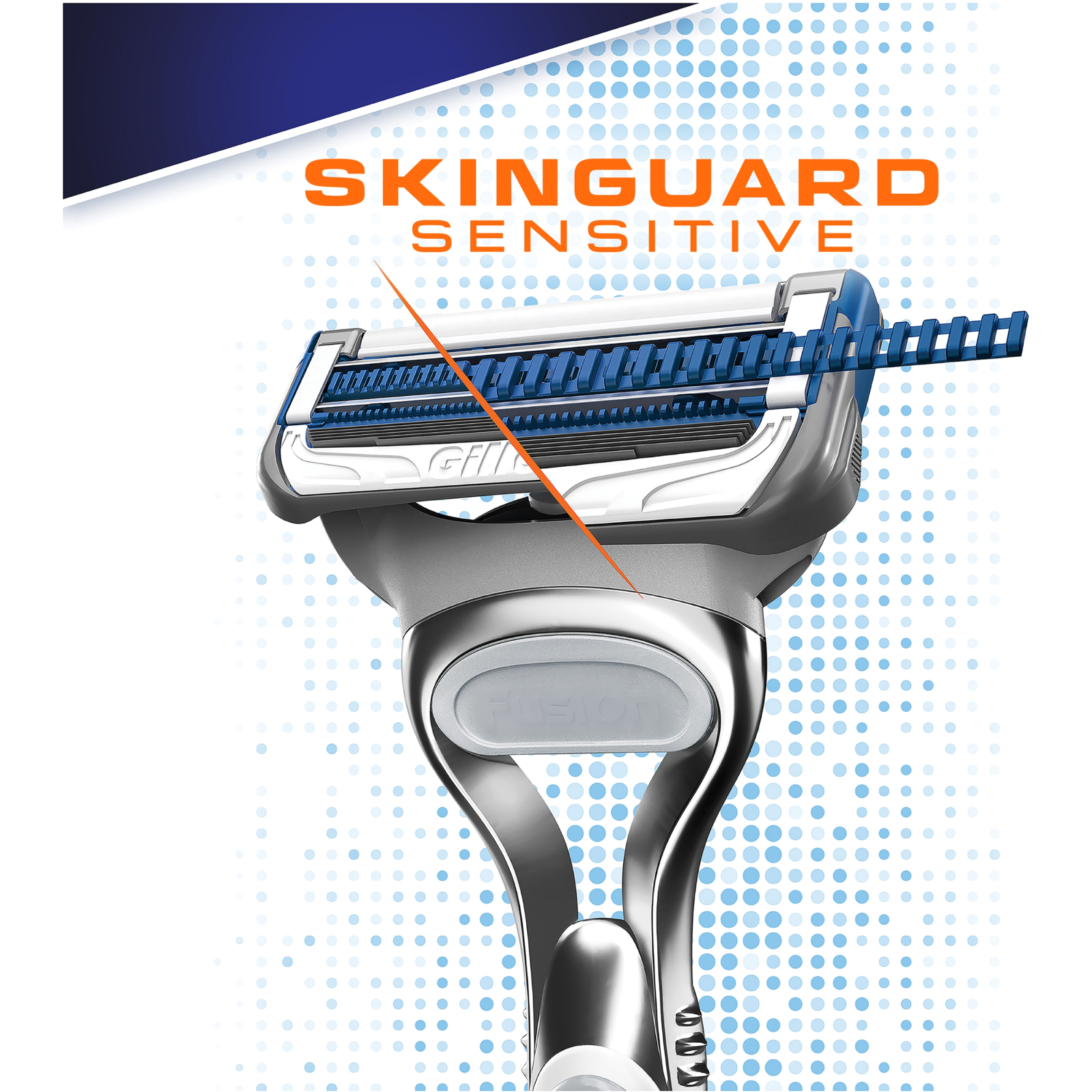 Бритва Gillette SkinGuard Sensitive з 2 змінними картриджами (7702018488148) зображення 4