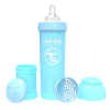 Пляшечка для годування Twistshake антиколькова 330 мл, світло-блакитна (69871) зображення 2