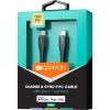 Дата кабель USB-C to Lightning 1.2m MFI Black Canyon (CNS-MFIC4B) изображение 3