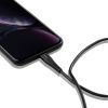 Дата кабель USB-C to Lightning 1.2m MFI Black Canyon (CNS-MFIC4B) изображение 4