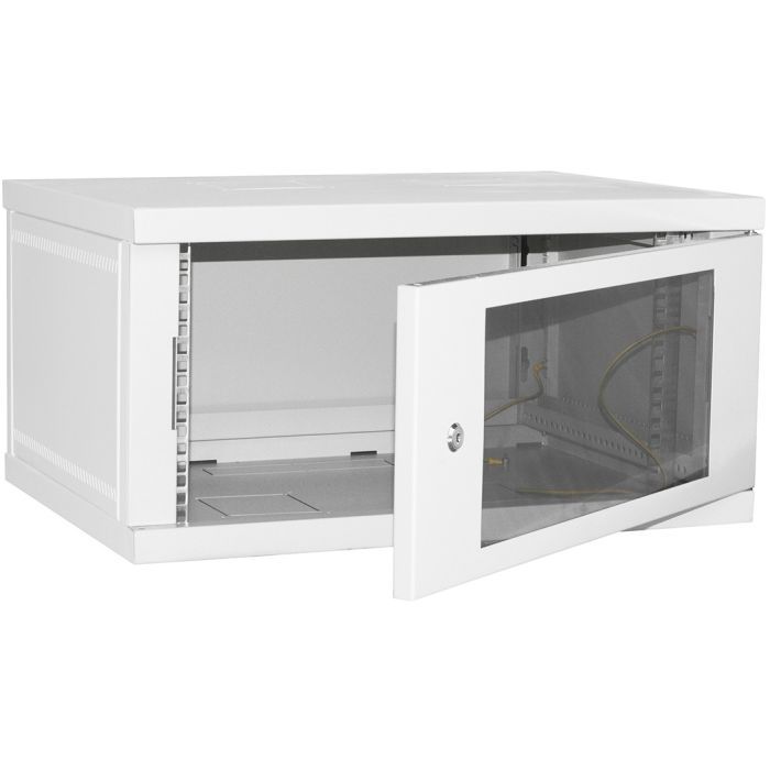 Шкаф настенный Ipcom 6U, 600*600, RAL7035 (СН-6U-060х060-ДС-7035) изображение 2