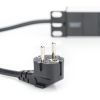 Силовий блок 10" 1U, 16A, 230V 3xSchuko, вилка Schuko Digitus (DN-95411) зображення 5