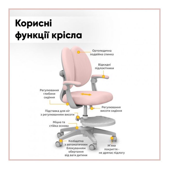 Детское кресло Mealux Sprint Duo Grey (Y-412 G) изображение 3