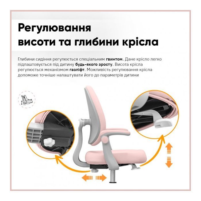 Детское кресло Mealux Sprint Duo Grey (Y-412 G) изображение 6