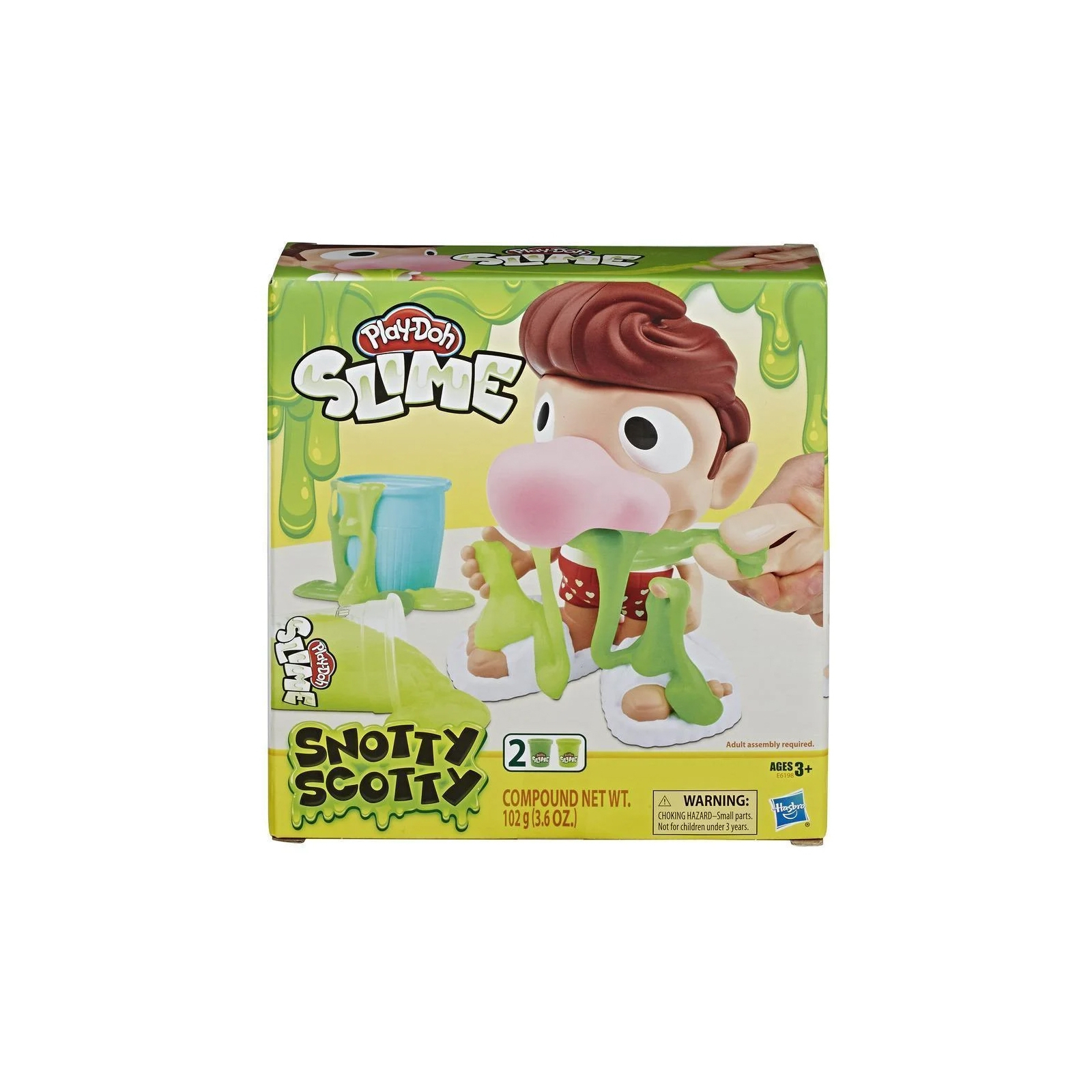 Набор для творчества Hasbro Play-Doh Slime Snotty Scotty (E6198)