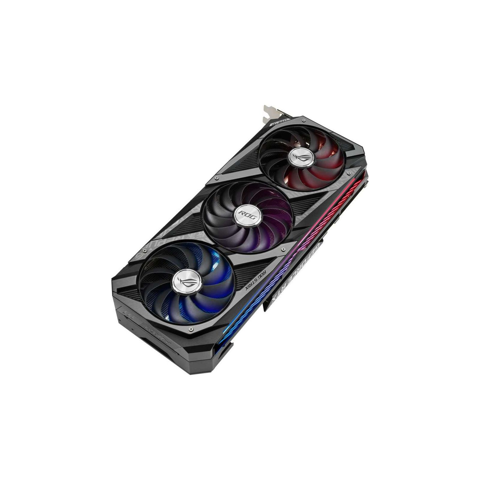 ᐈ Купить видеокарту ASUS GeForce RTX3080 10Gb ROG STRIX OC GAMING