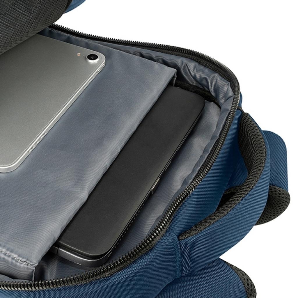Рюкзак для ноутбука Tucano 15.6" Luna Gravity AGS, Blue (BKLUN15-AGS-B) изображение 11