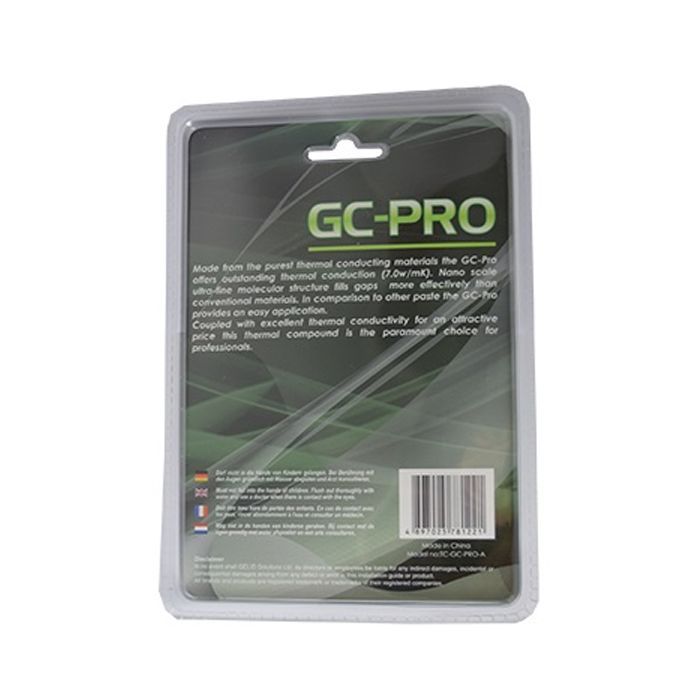 Термопаста Gelid Solutions GC-PRO 5g (TC-GC-PRO-A) зображення 3