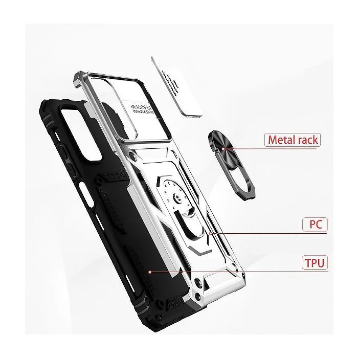 Чохол до мобільного телефона BeCover Military Xiaomi Redmi 9A Red (705576) зображення 2