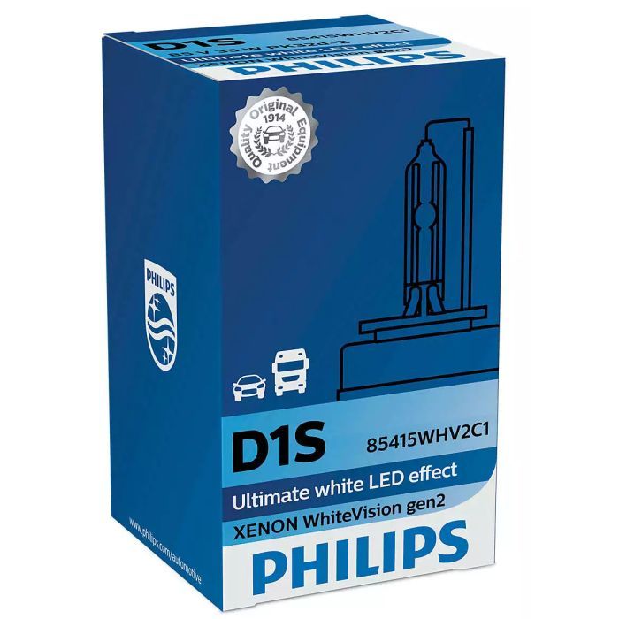 Автолампа Philips ксеноновая (85415 WHV2 C1) изображение 2
