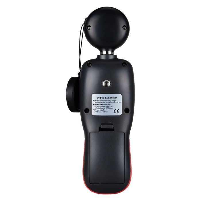 Вимірювач освітленості Wintact цифровий + термометр, Bluetooth 200000 Lux (WT81B) зображення 5