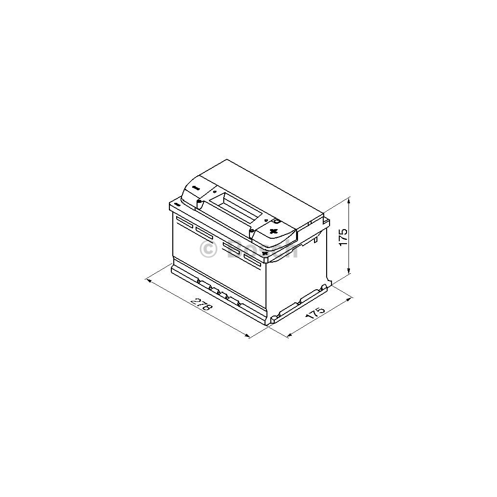 Аккумулятор автомобильный Bosch 74А (0 092 S50 070) изображение 6