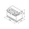 Аккумулятор автомобильный Bosch 74А (0 092 S50 070) изображение 6