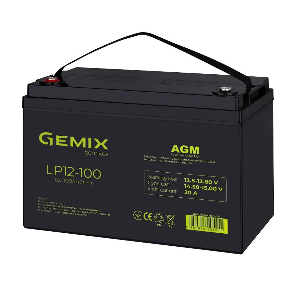 Батарея к ИБП Gemix LP 12В 100 Ач (LP12100) изображение 2