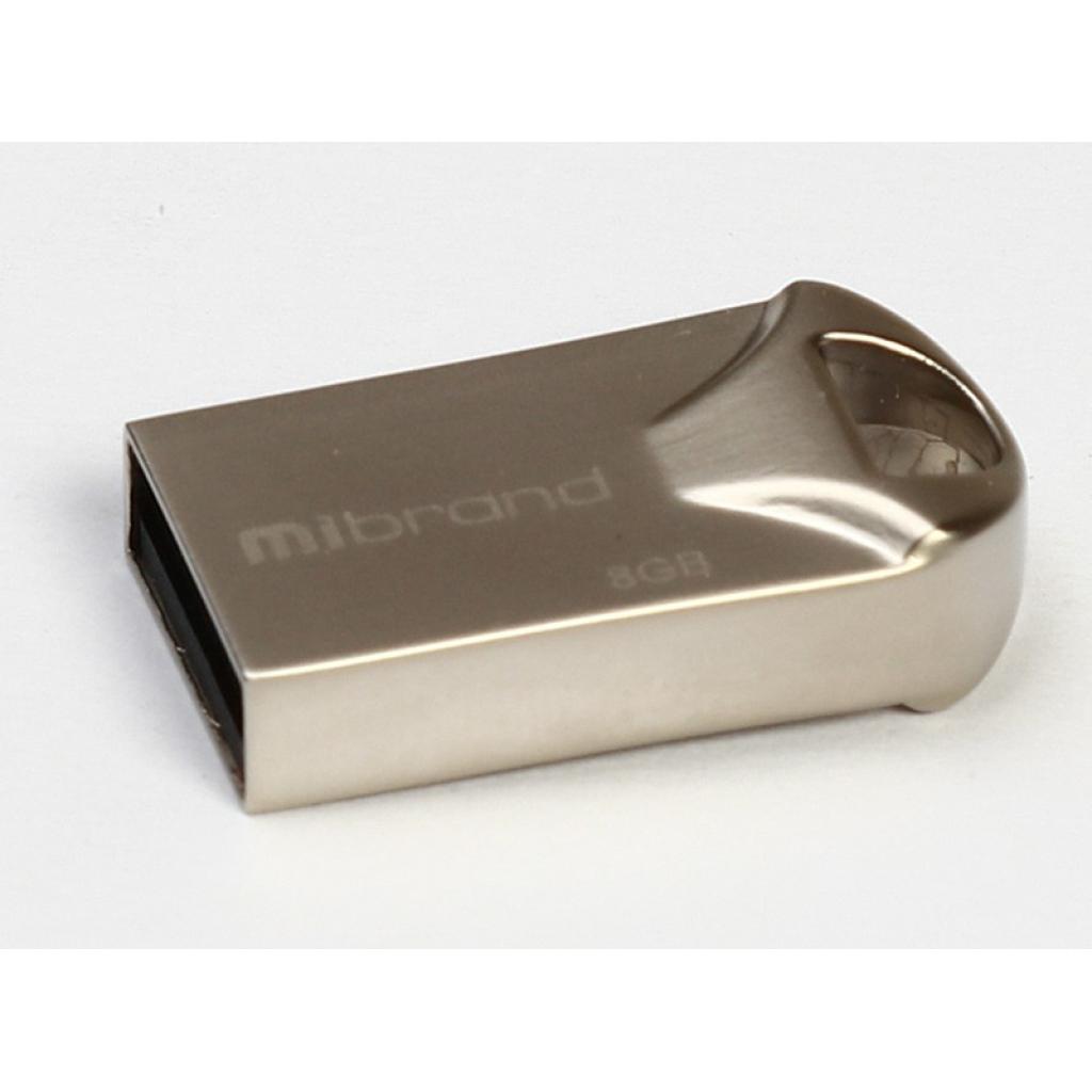USB флеш накопичувач Mibrand 8GB Hawk Black USB 2.0 (MI2.0/HA8M1B)