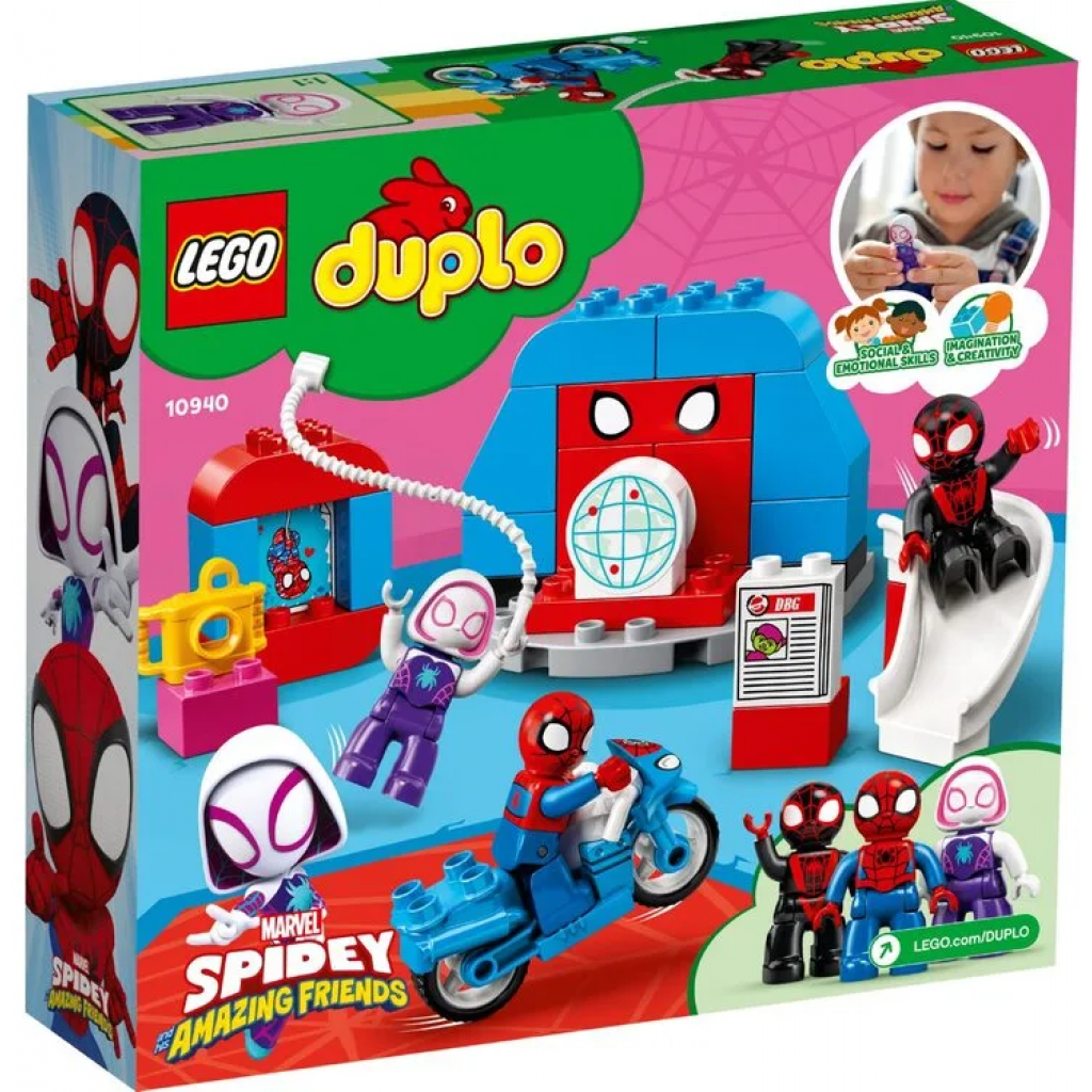 Конструктор LEGO Duplo Super Heroes Штаб-квартира Людини-павука (10940) зображення 7