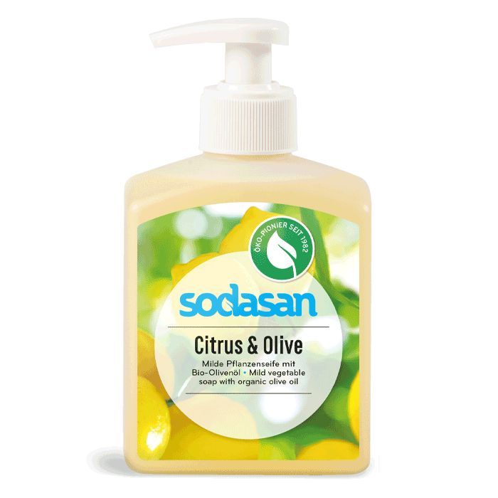 Рідке мило Sodasan органічне Citrus-Olive 300 мл (4019886077361)