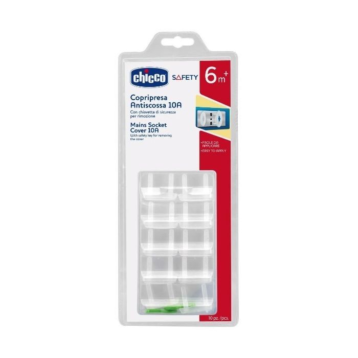 Заглушка для розетки Chicco 10 шт. (64082.30)