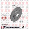 Гальмівний диск ZIMMERMANN 540.5310.52