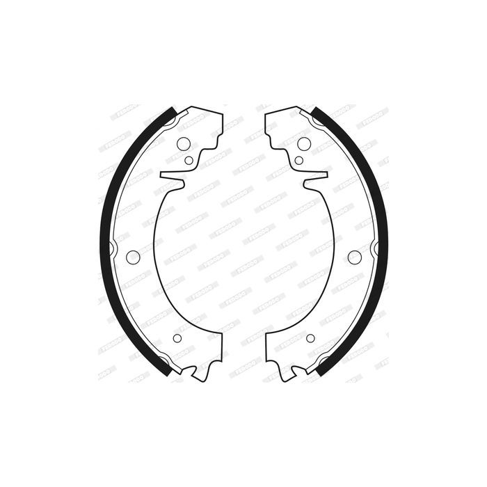 Гальмівні колодки FERODO FSB59 зображення 2