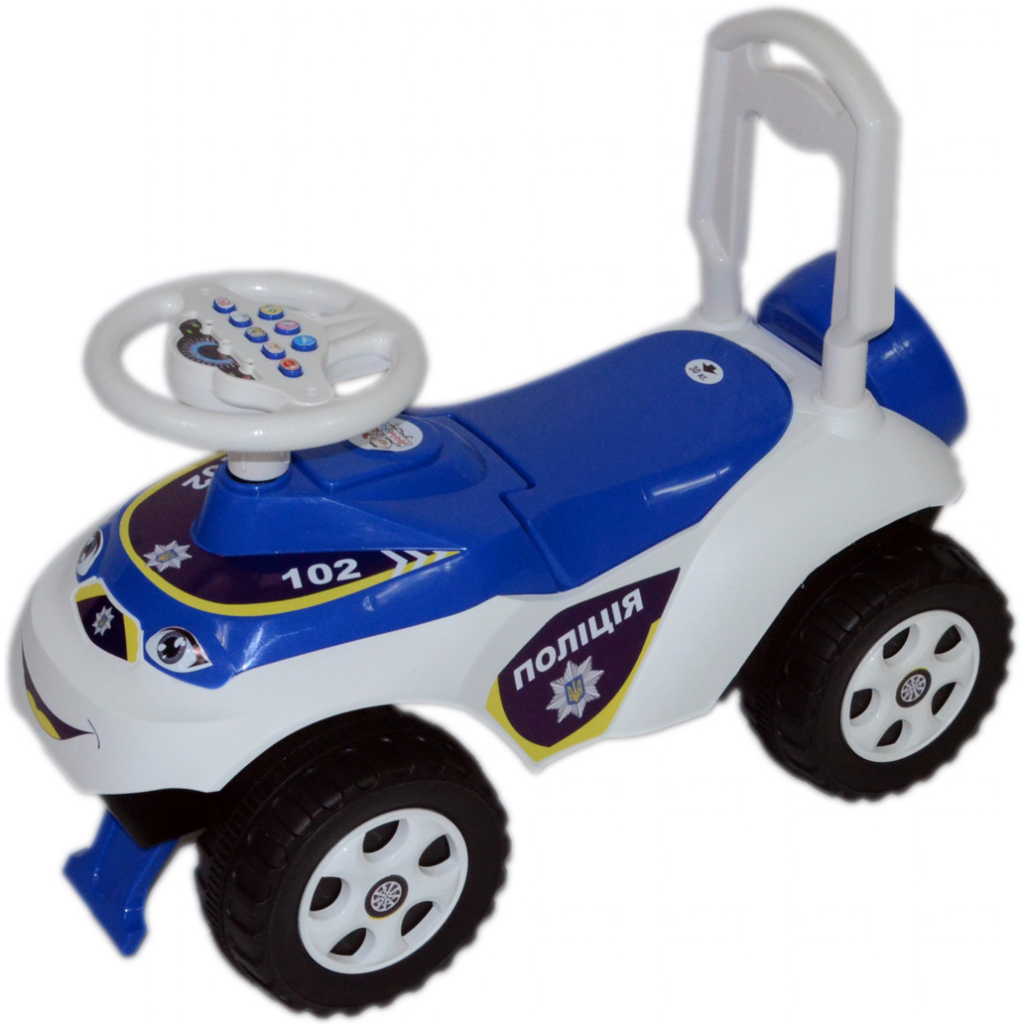 Чудомобиль Active Baby Police біло-синій (013117-0101)