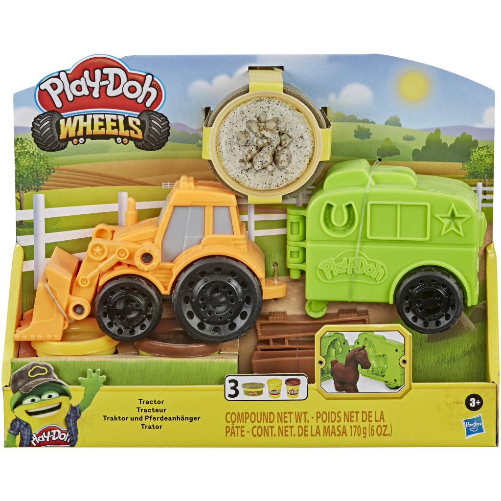 Набор для творчества Hasbro Play-Doh Трактор (F1012)