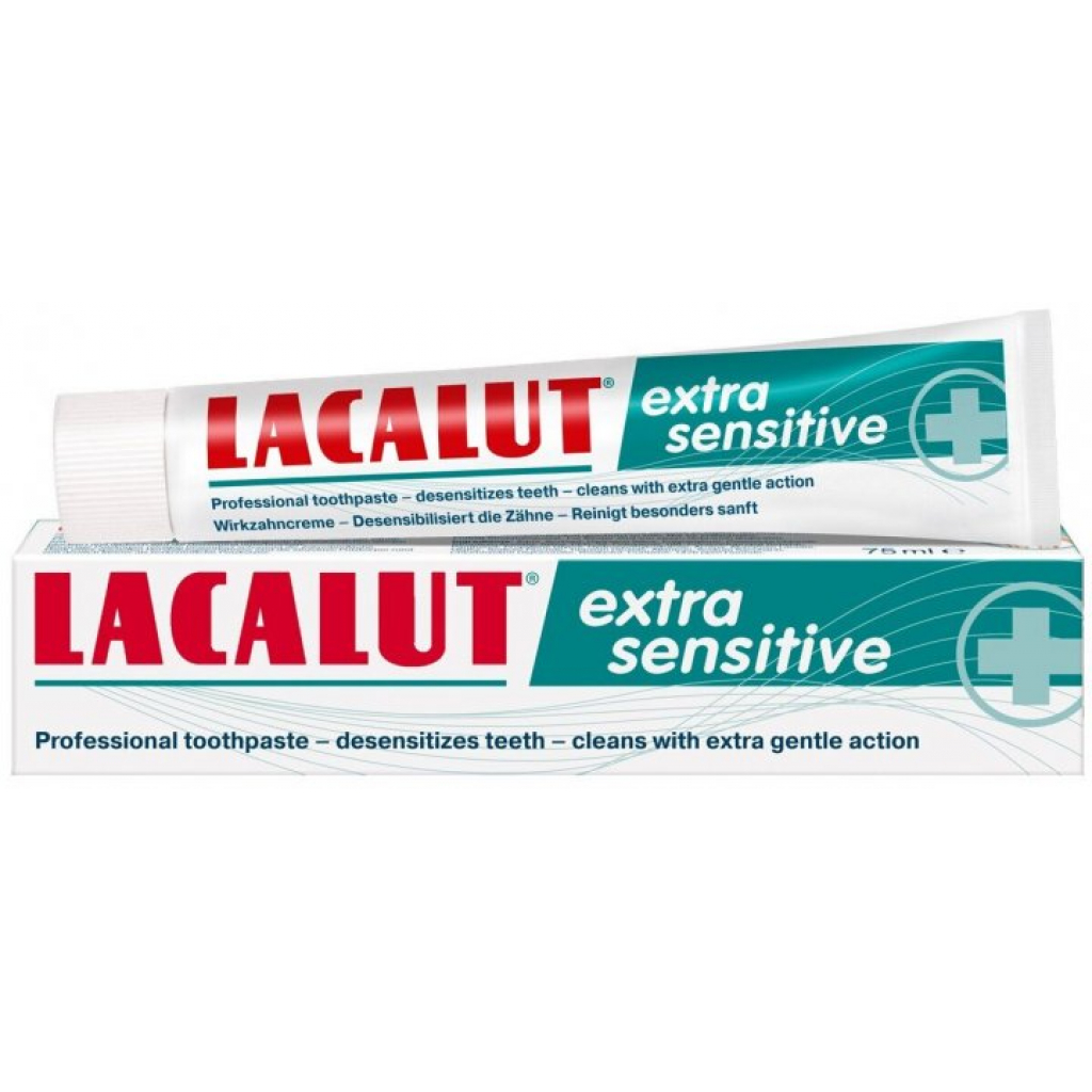 Зубная паста Lacalut Extra Sensitive 75 мл (4016369546147)