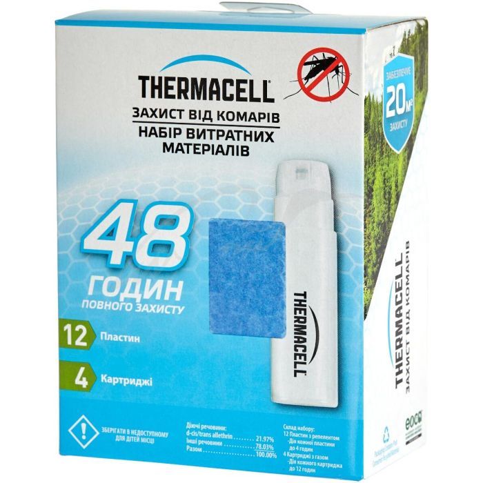 Пластины для фумигатора Thermacell R-4 Mosquito Repellent Refills 48 часов (1200.05.21/2212000521012) изображение 2