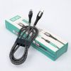 Дата кабель USB-C to USB-C 2.0m PD Fast Charging 65W 3A grey ColorWay (CW-CBPDCC039-GR) зображення 10