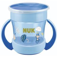 Поїльник-непроливайка Nuk Evolution Mini Magic 160 мл Синій (3952385)