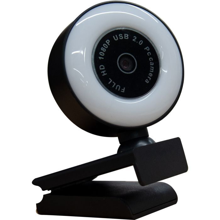 Веб-камера Okey FHD 1080P LED подсветка (WB230) зображення 2