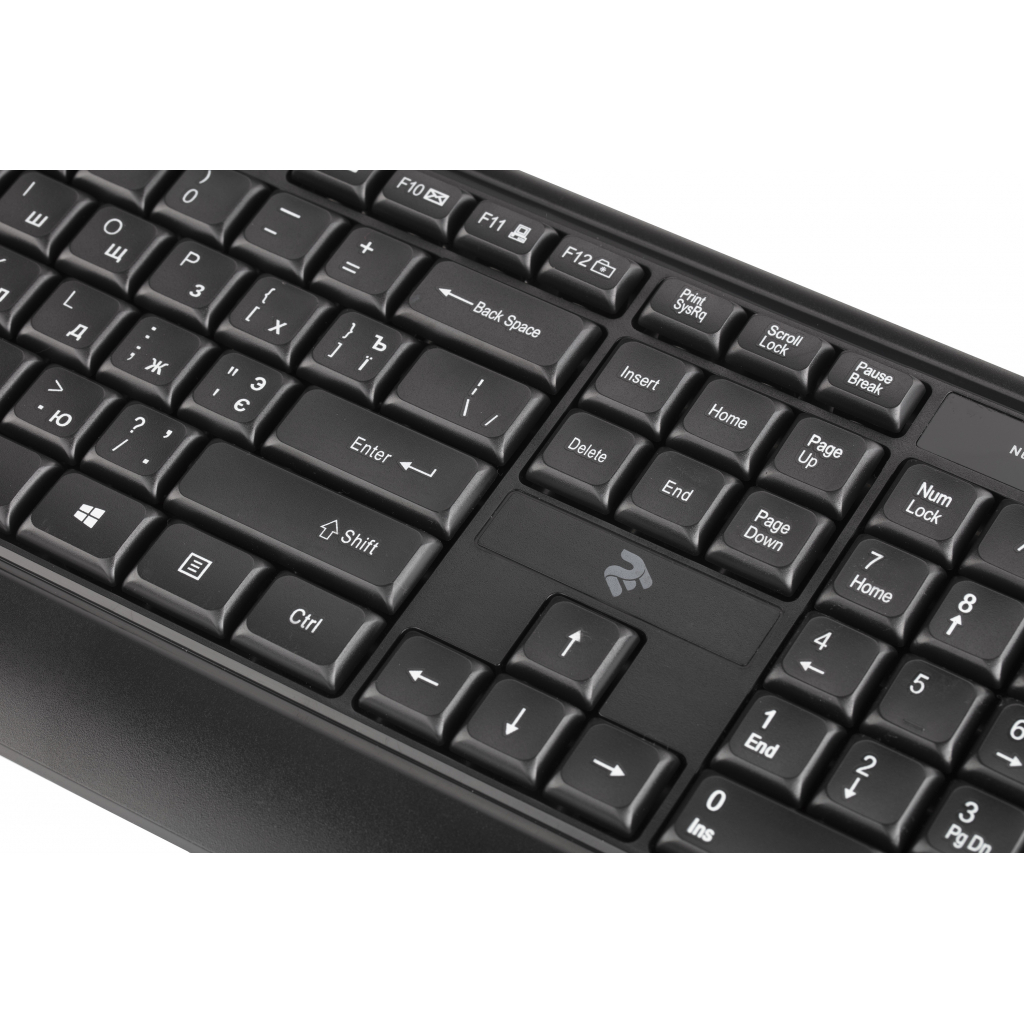 Клавіатура 2E KS130 USB Black (2E-KS130UB) зображення 5