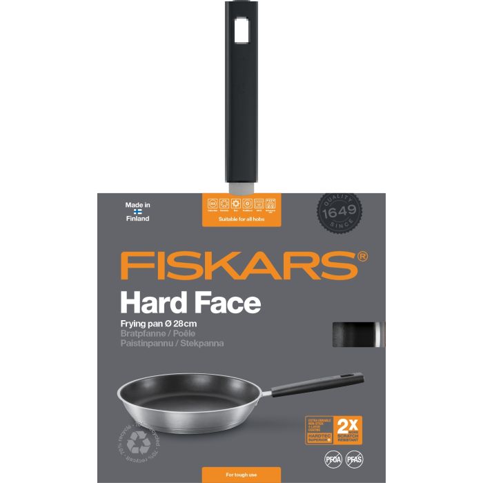 Сковорода Fiskars Hard Face Steel 28 см (1052247) изображение 2