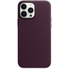 Чехол для мобильного телефона Apple iPhone 13 Pro Max Leather Case with MagSafe - Dark Cherry, M (MM1M3ZE/A)