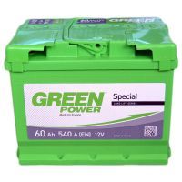 Аккумулятор автомобильный GREEN POWER 60Аh (000022359)