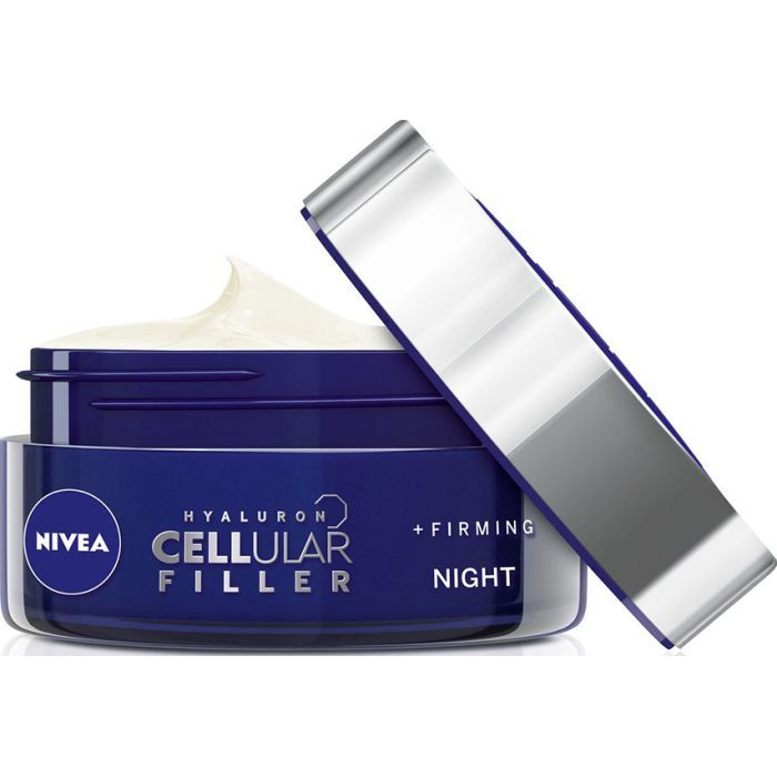 Крем для лица Nivea Hyaluron Cellular Ночной с гиалуроновой кислотой 50 мл (4005900134271) изображение 3