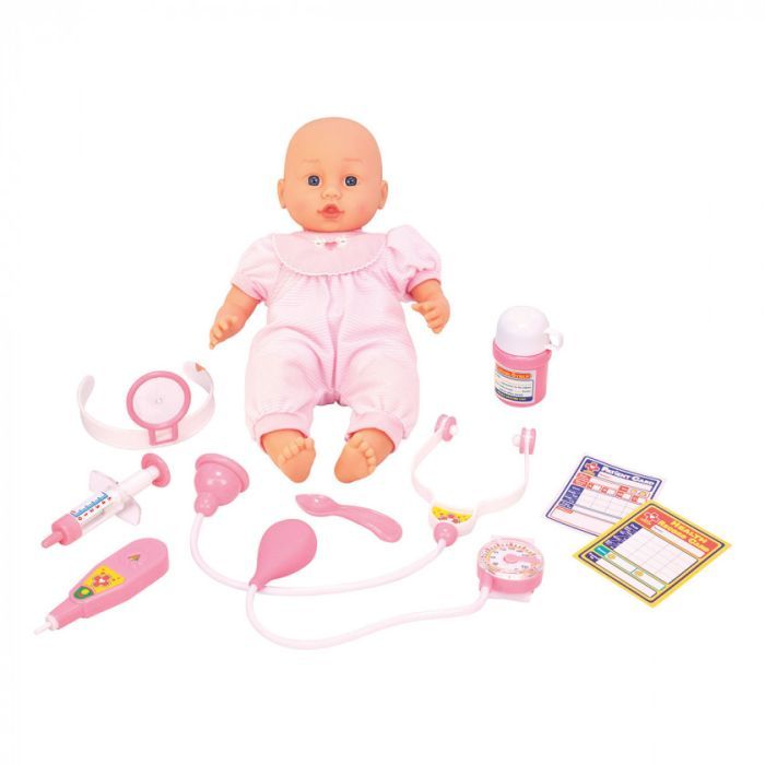 Пупс Lotus з набором доктора 38 см (6534074)