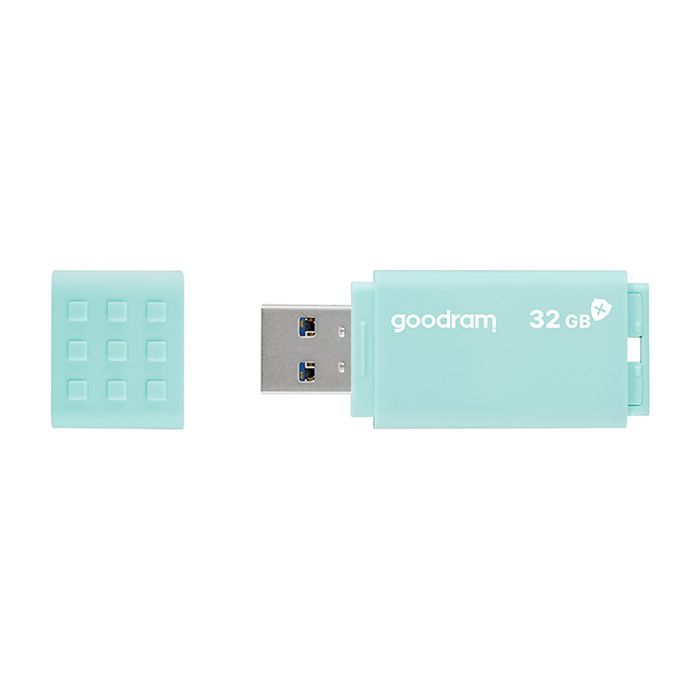 USB флеш накопитель Goodram 32GB UME3 Care Green USB 3.2 (UME3-0320CRR11) изображение 2