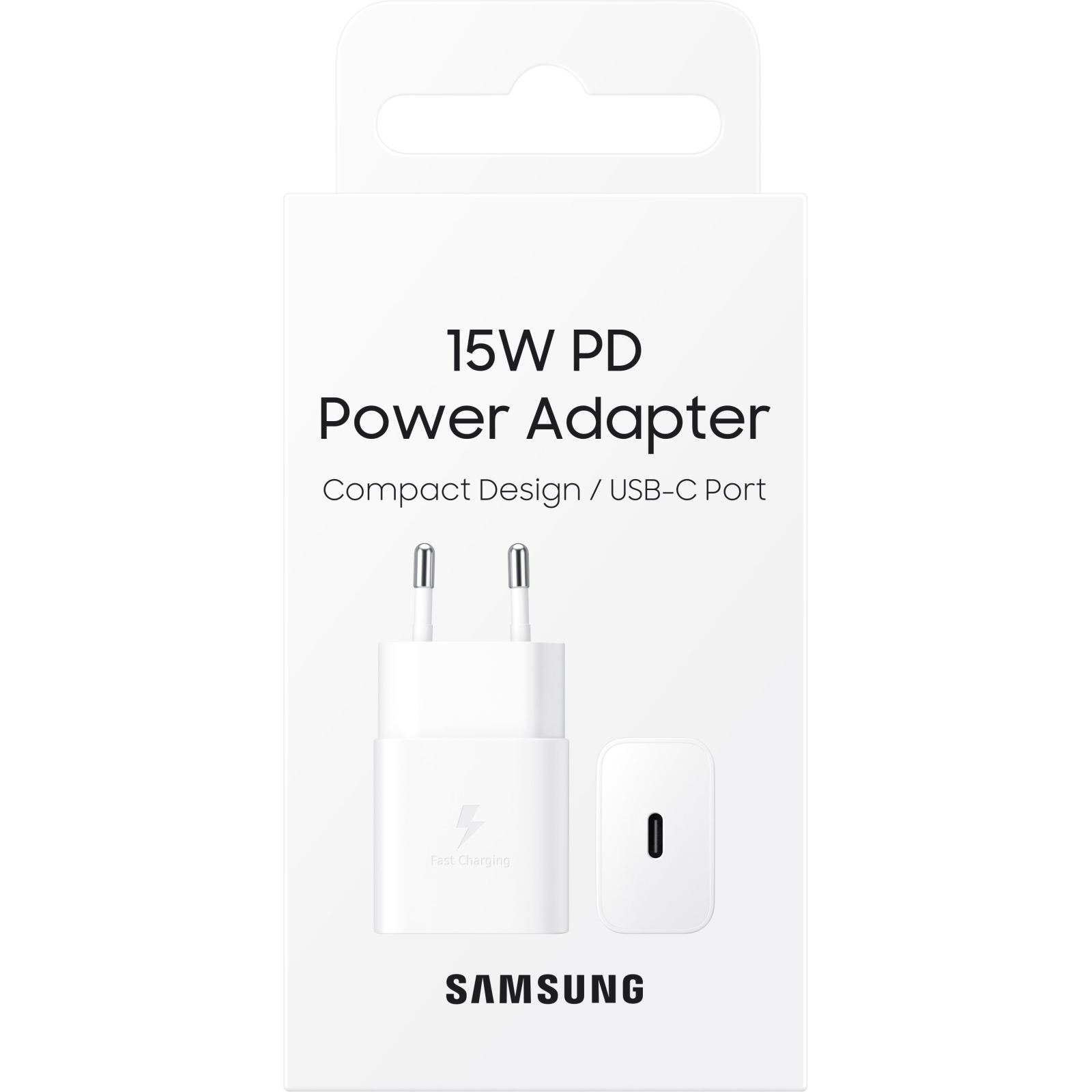 Зарядний пристрій Samsung 15W Power Adapter (w/o cable) White (EP-T1510NWEGRU) зображення 4