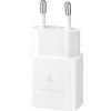 Зарядний пристрій Samsung 15W Power Adapter (w/o cable) White (EP-T1510NWEGRU)