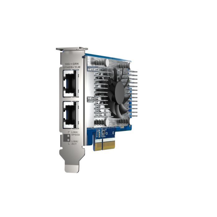 Мережева карта 2x10GbE PCIe Gen3 x4 X710 QNap (QXG-10G2T-X710) зображення 4